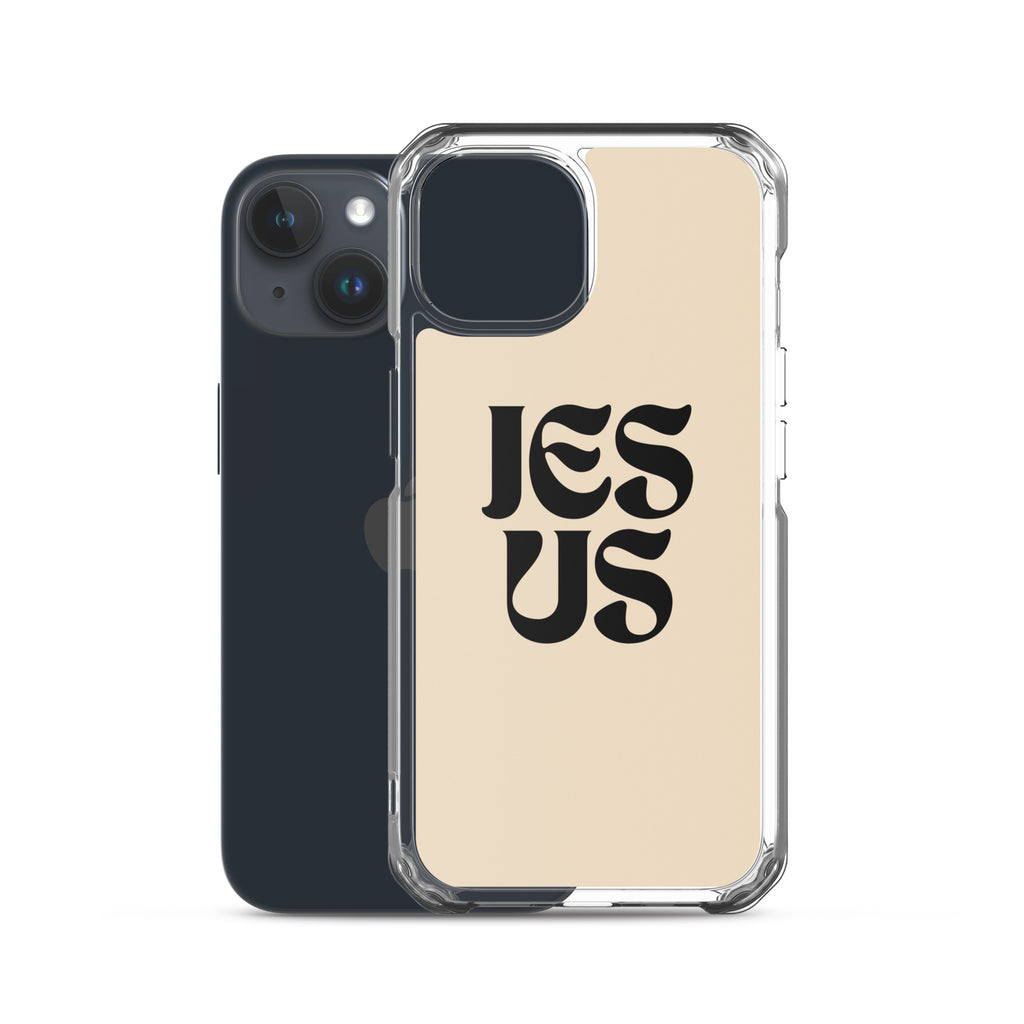 JESUS (beige) - Clear Case for iPhone®