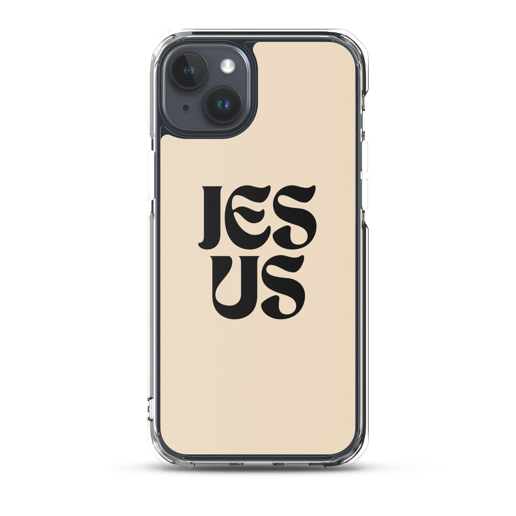 JESUS (beige) - Clear Case for iPhone®