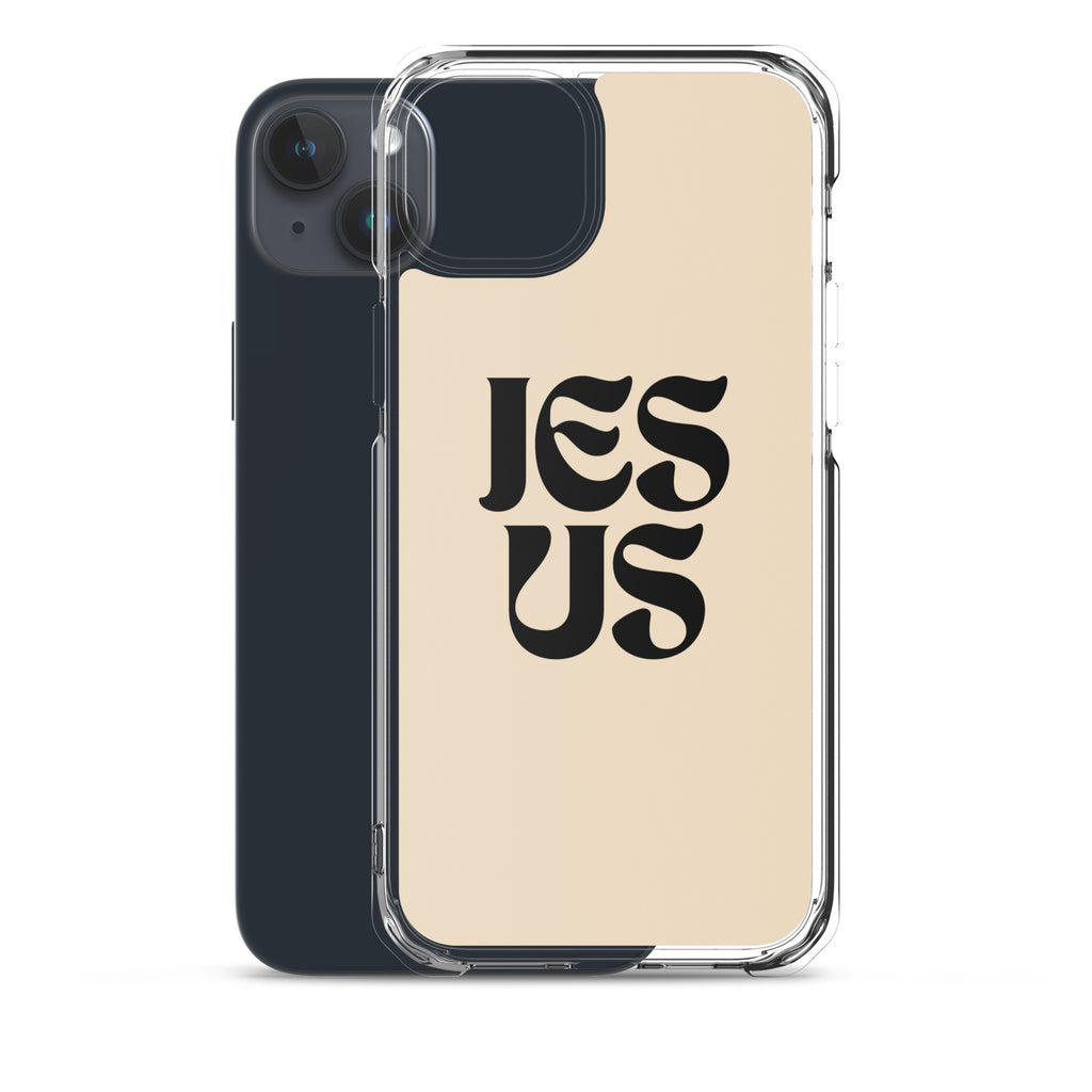 JESUS (beige) - Clear Case for iPhone®