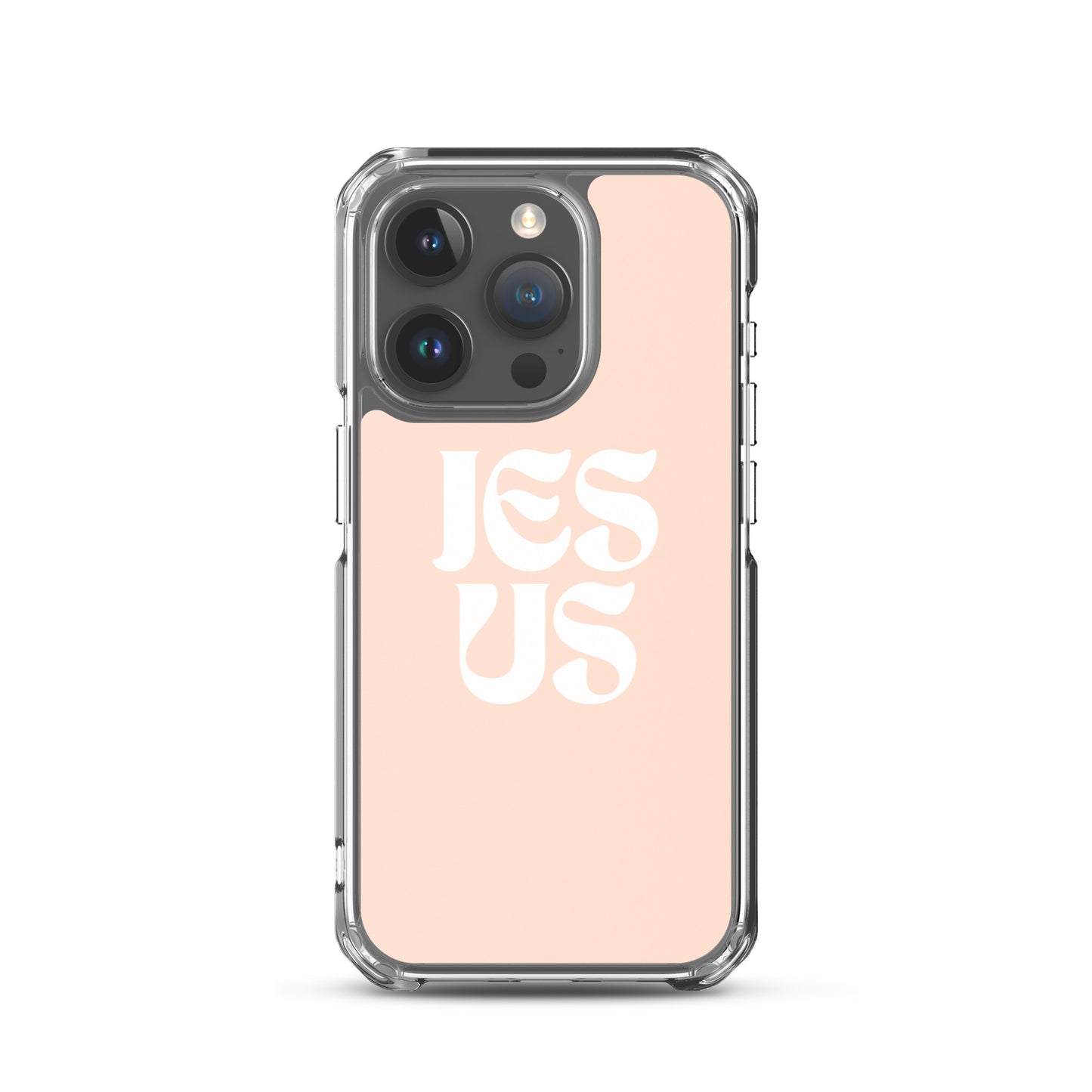 JESUS (rose) - Clear Case for iPhone®