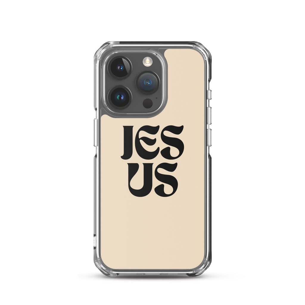 JESUS (beige) - Clear Case for iPhone®