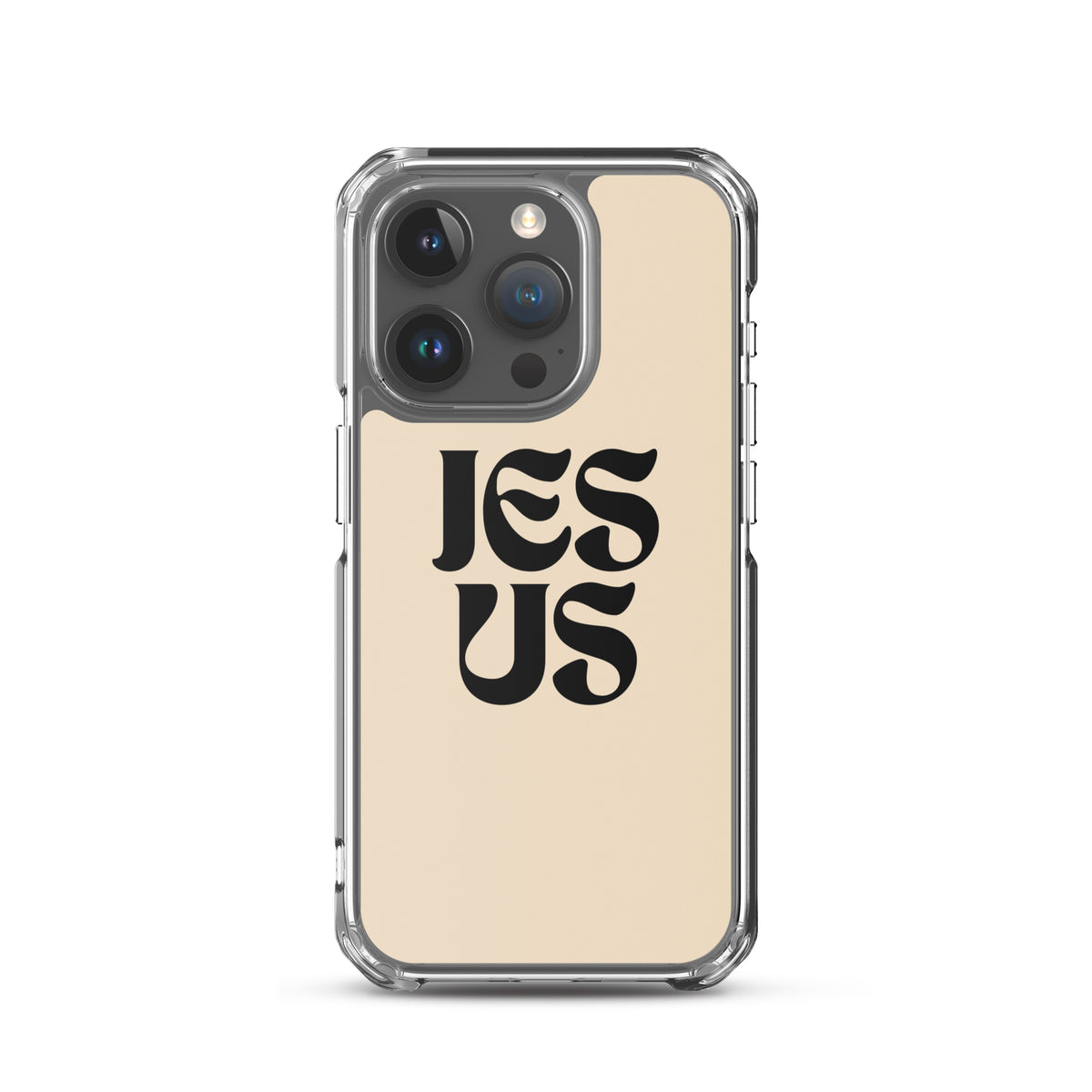 JESUS (beige) - Clear Case for iPhone®
