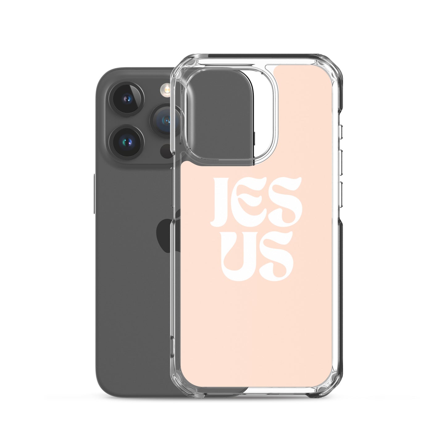 JESUS (rose) - Clear Case for iPhone®