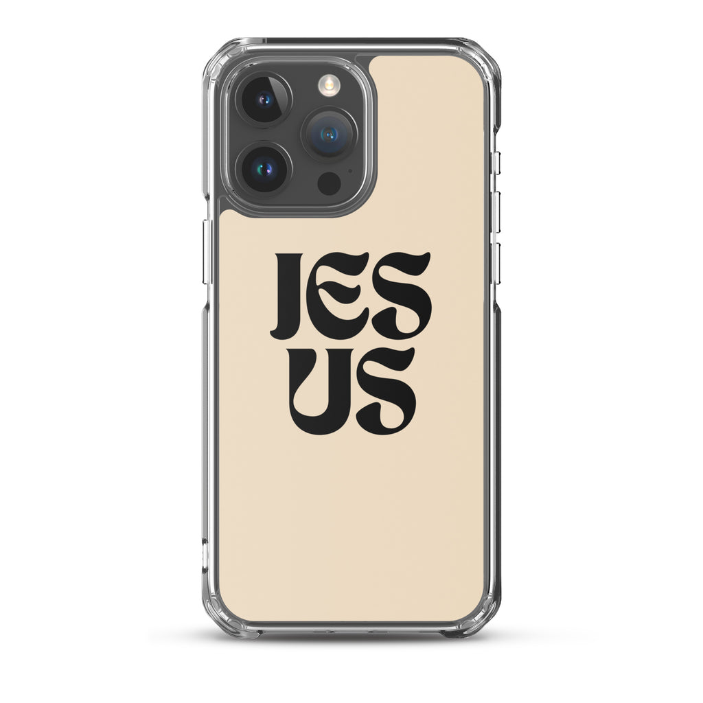 JESUS (beige) - Clear Case for iPhone®