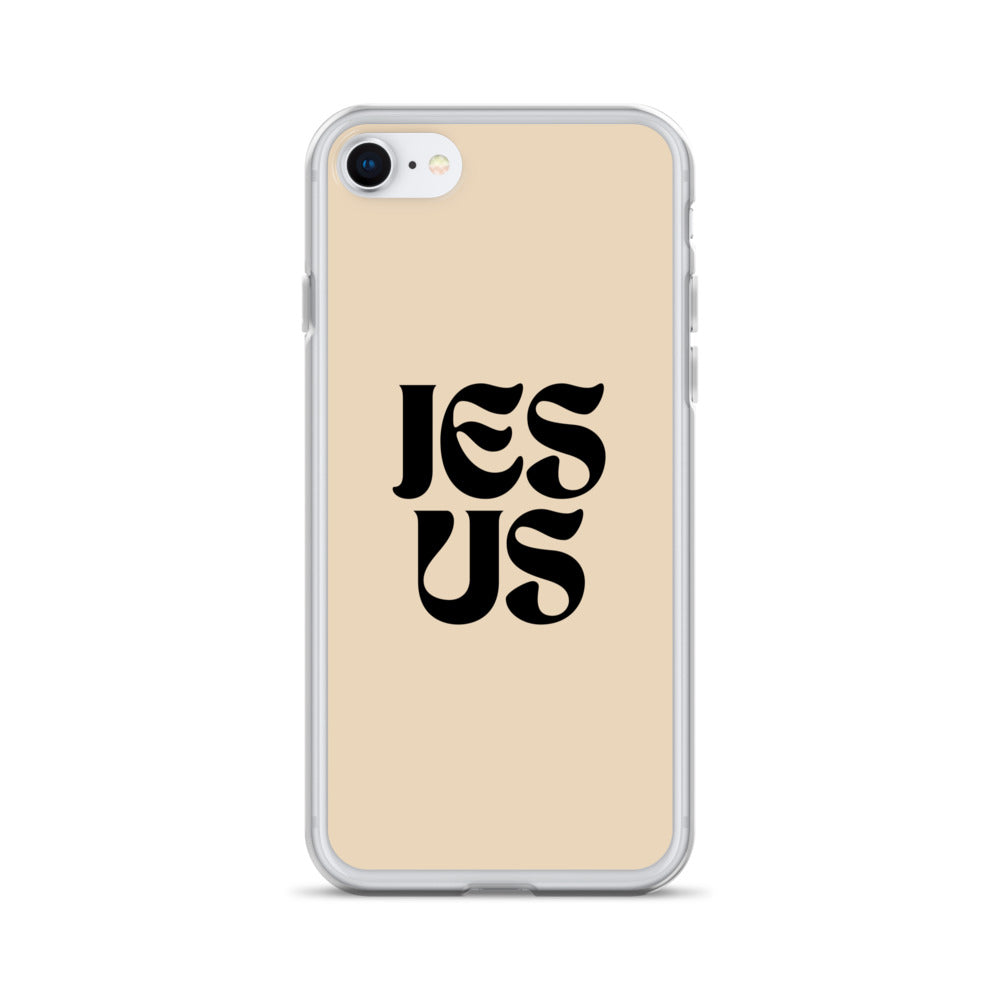 JESUS (beige) - Clear Case for iPhone®