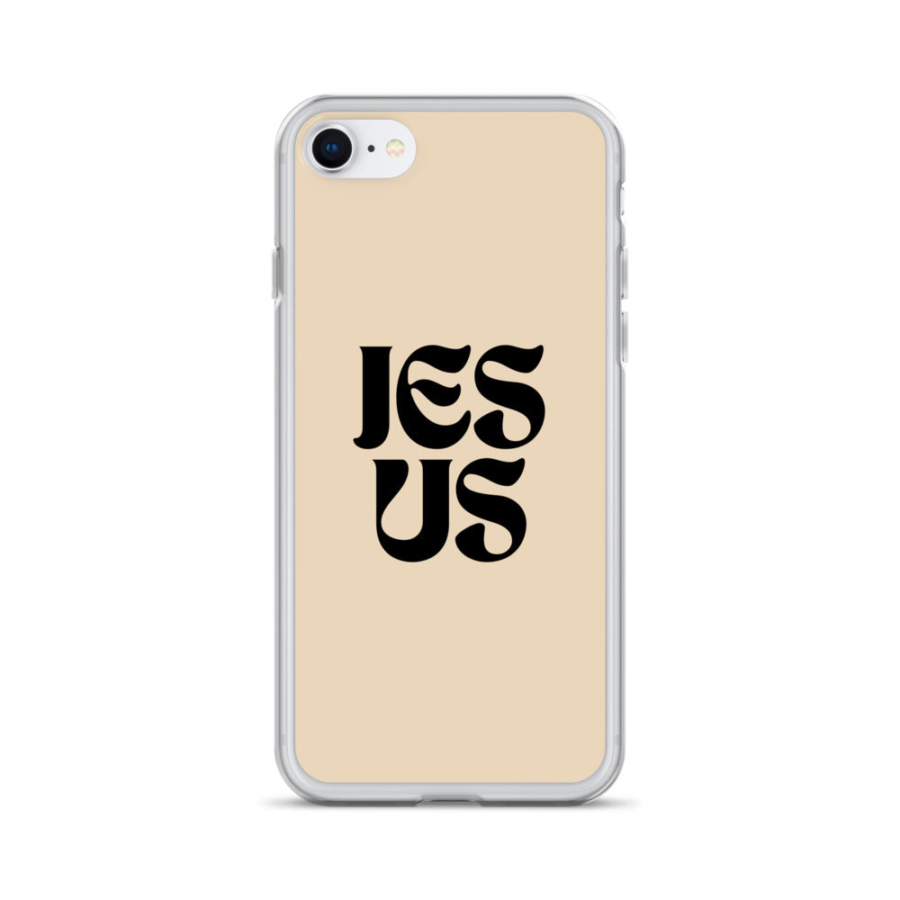 JESUS (beige) - Clear Case for iPhone®