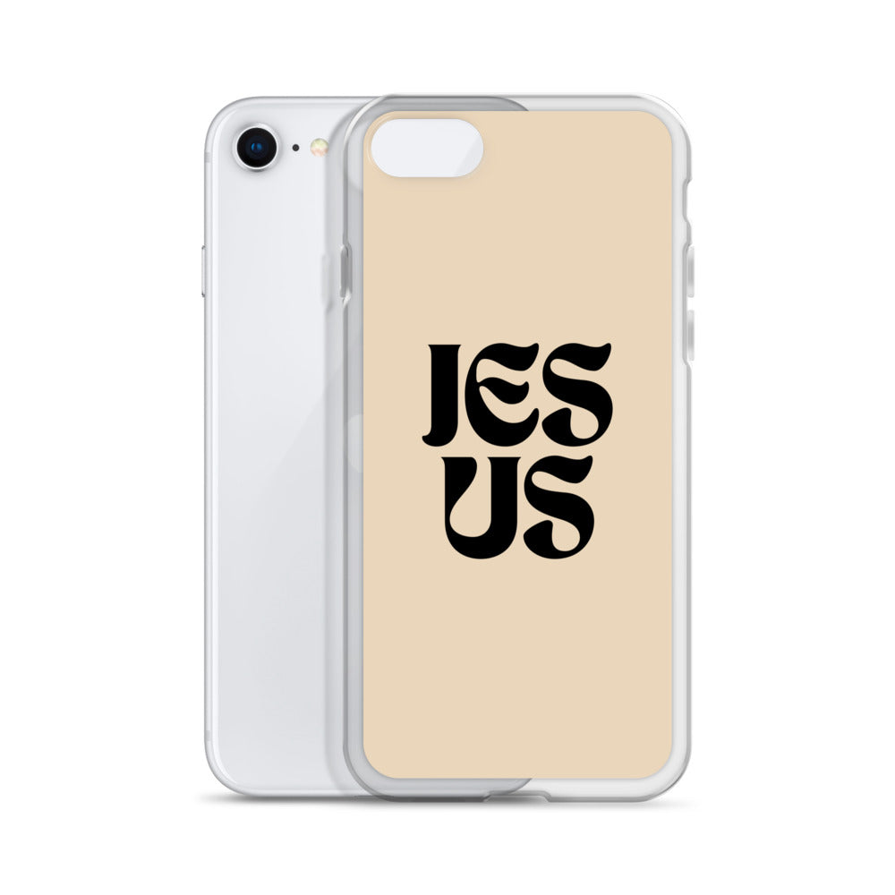 JESUS (beige) - Clear Case for iPhone®
