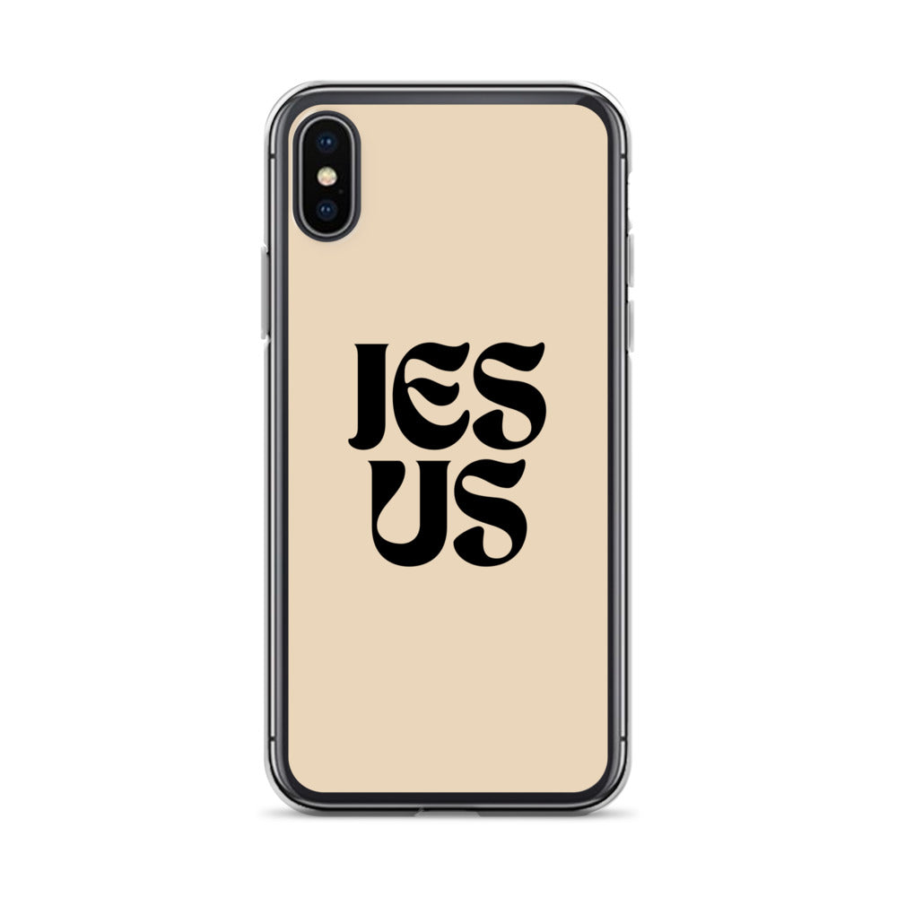 JESUS (beige) - Clear Case for iPhone®