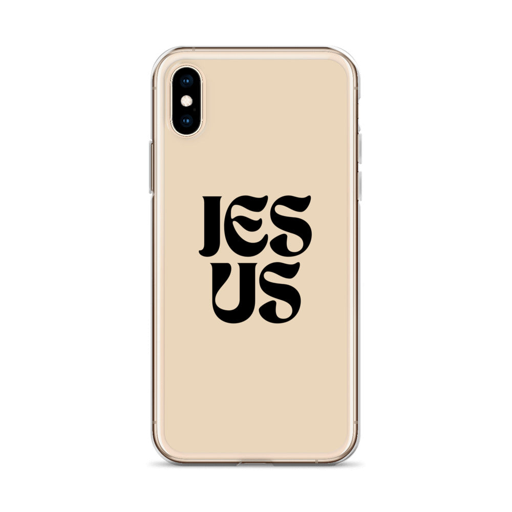 JESUS (beige) - Clear Case for iPhone®