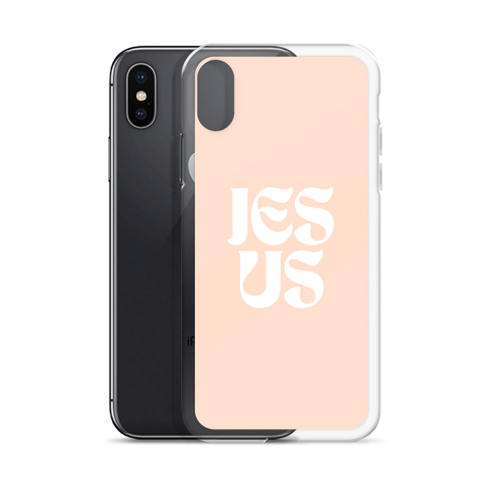 JESUS (rose) - Clear Case for iPhone®