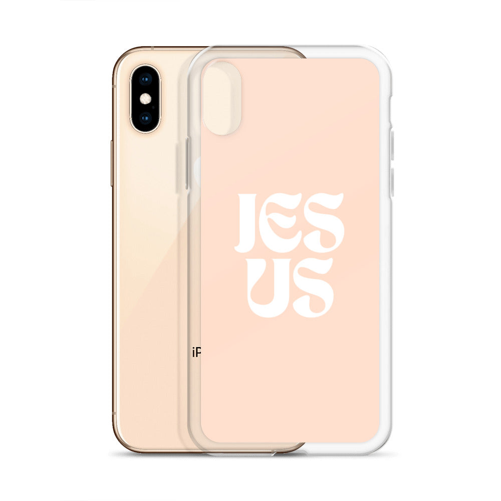 JESUS (rose) - Clear Case for iPhone®