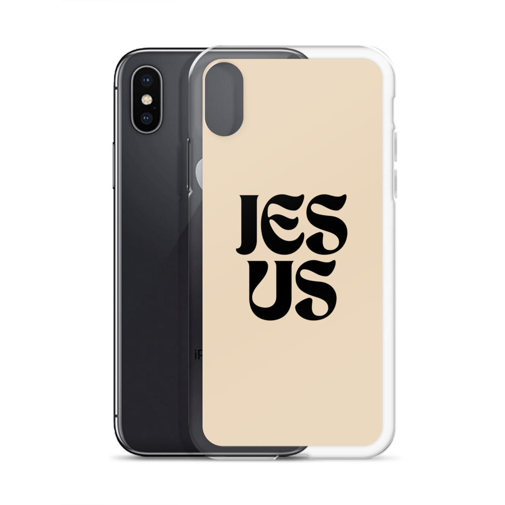JESUS (beige) - Clear Case for iPhone®