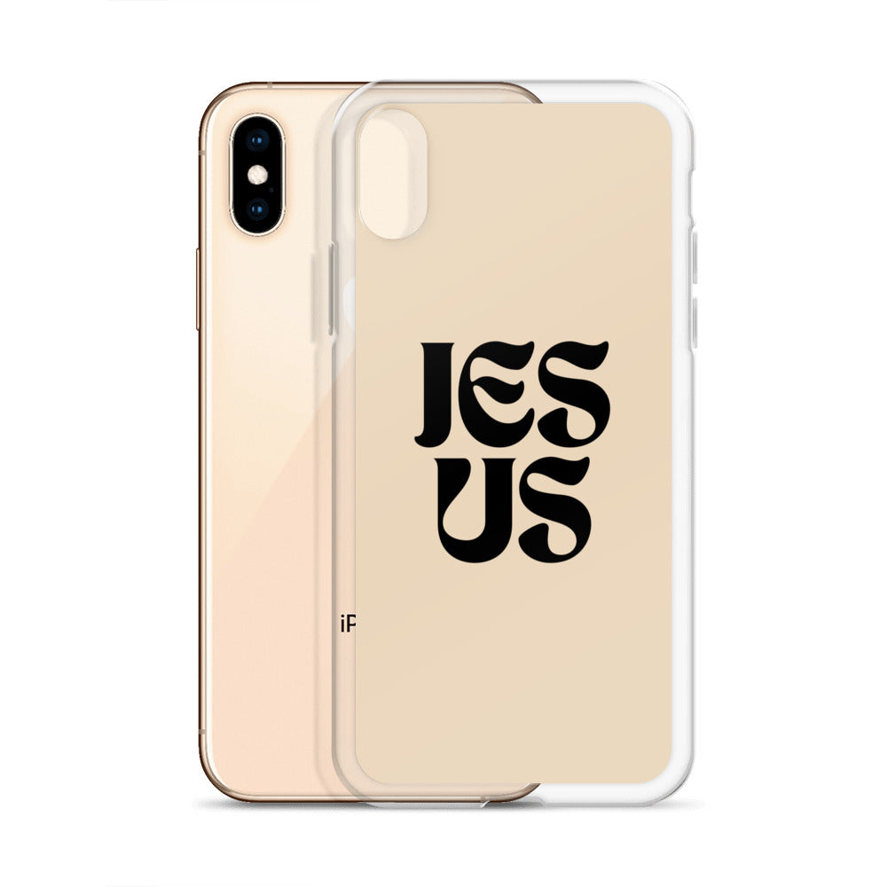 JESUS (beige) - Clear Case for iPhone®