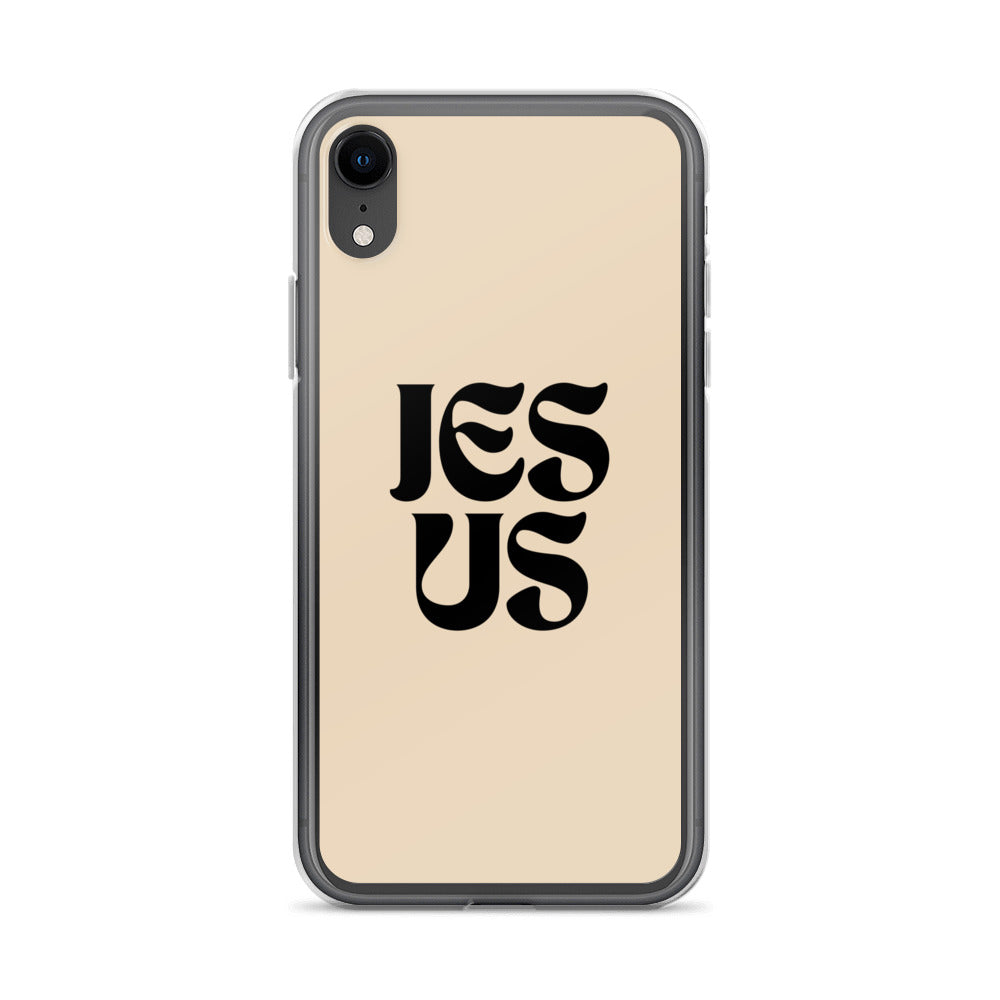 JESUS (beige) - Clear Case for iPhone®