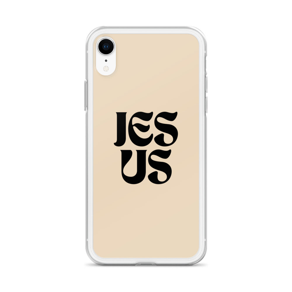 JESUS (beige) - Clear Case for iPhone®