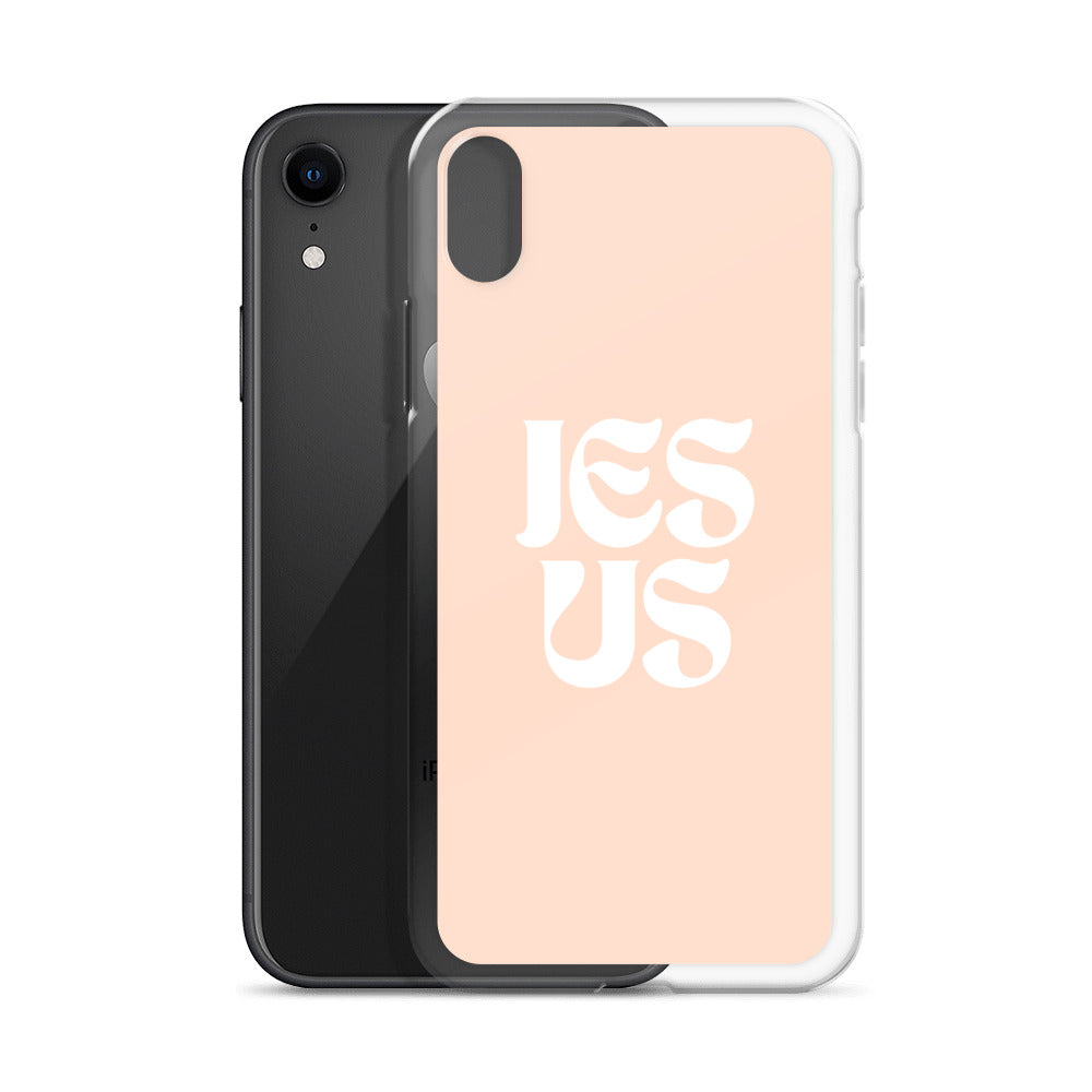 JESUS (rose) - Clear Case for iPhone®