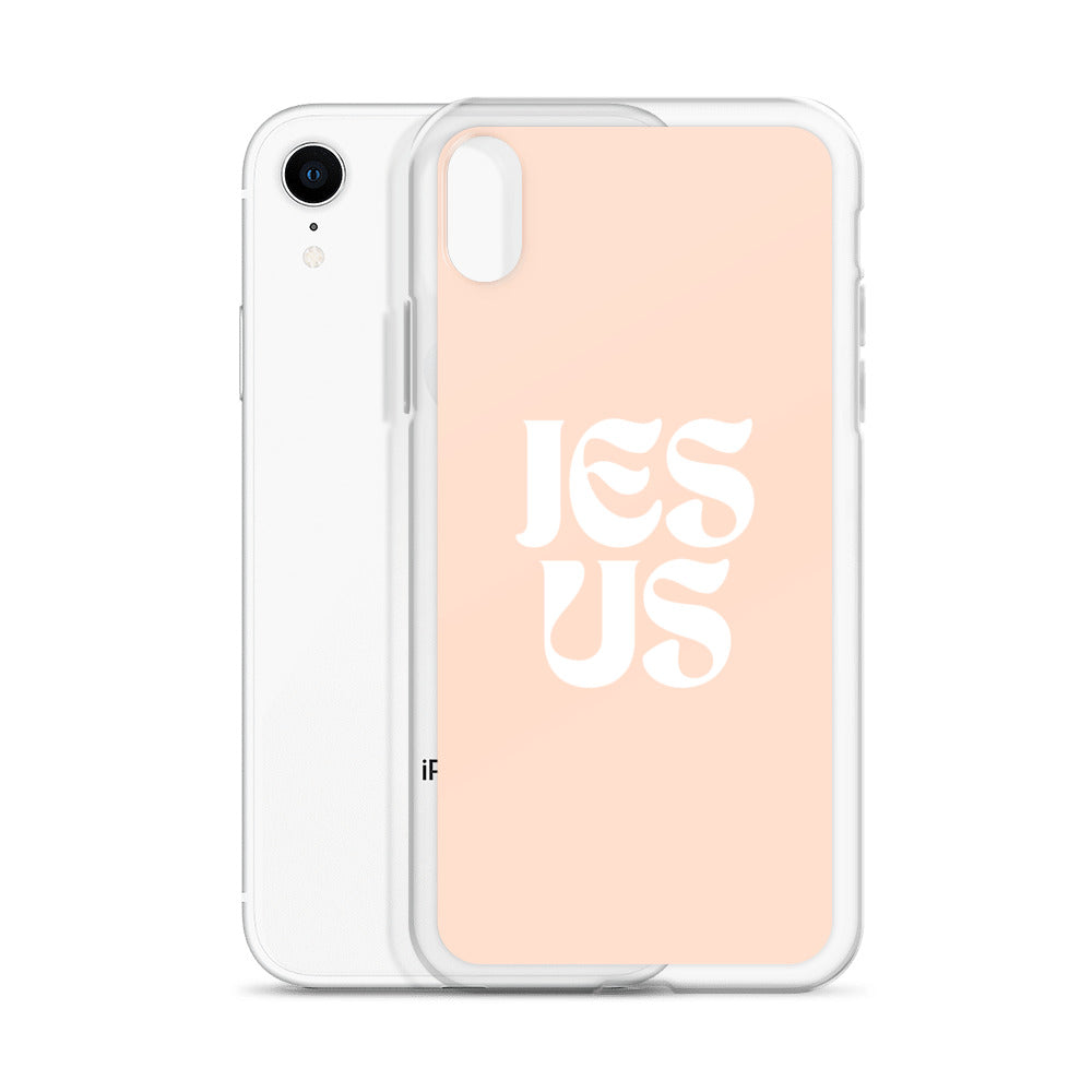 JESUS (rose) - Clear Case for iPhone®