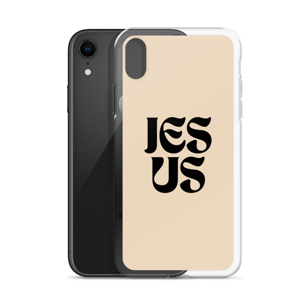 JESUS (beige) - Clear Case for iPhone®