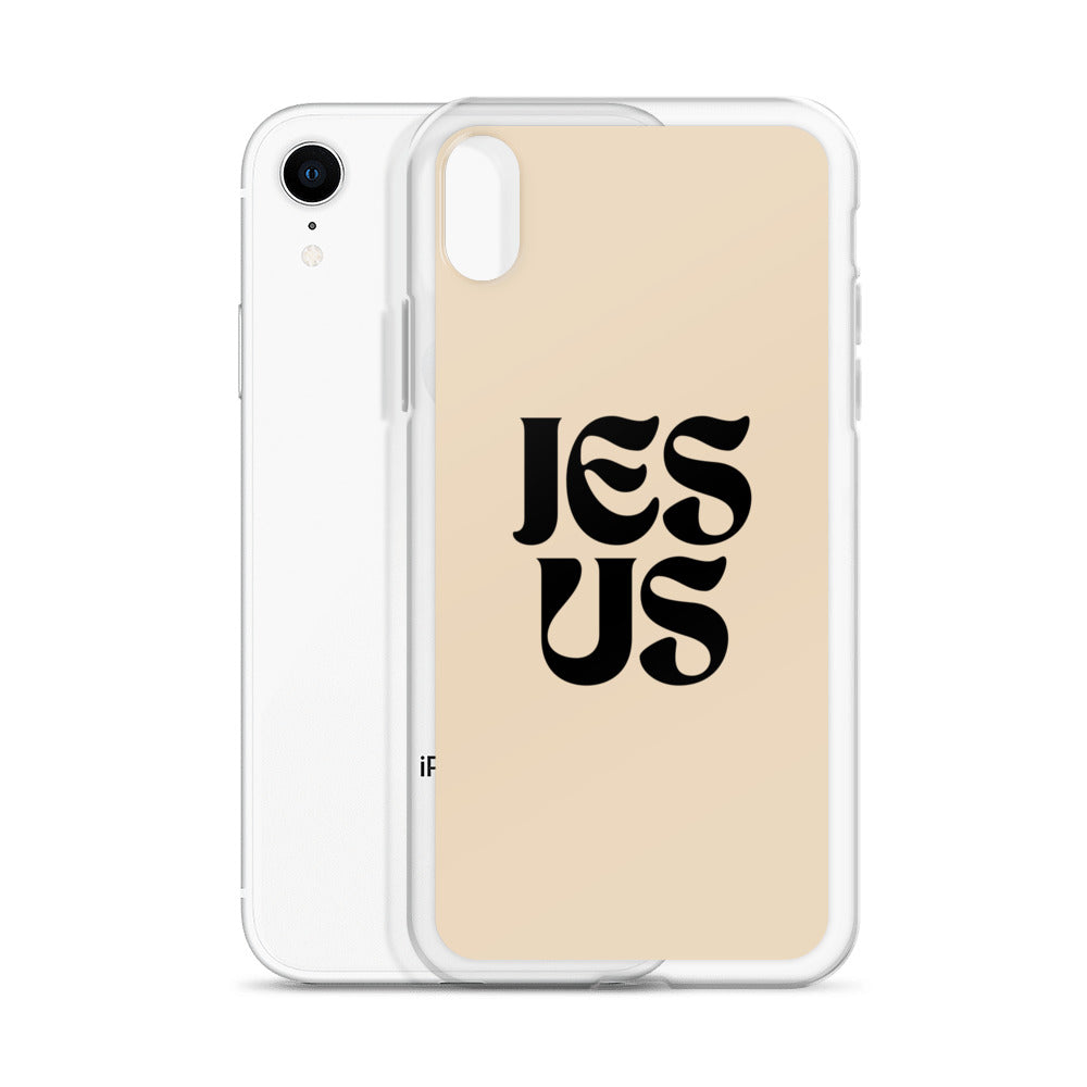 JESUS (beige) - Clear Case for iPhone®
