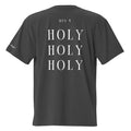 HOLY - Oversized faded tee (dark grey)