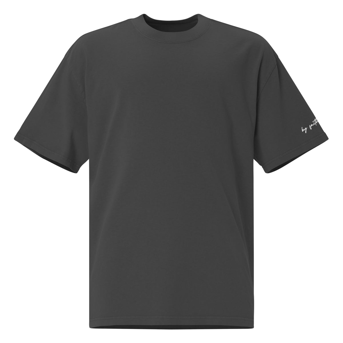 TRANSFORMED - Oversized faded tee (dark grey)