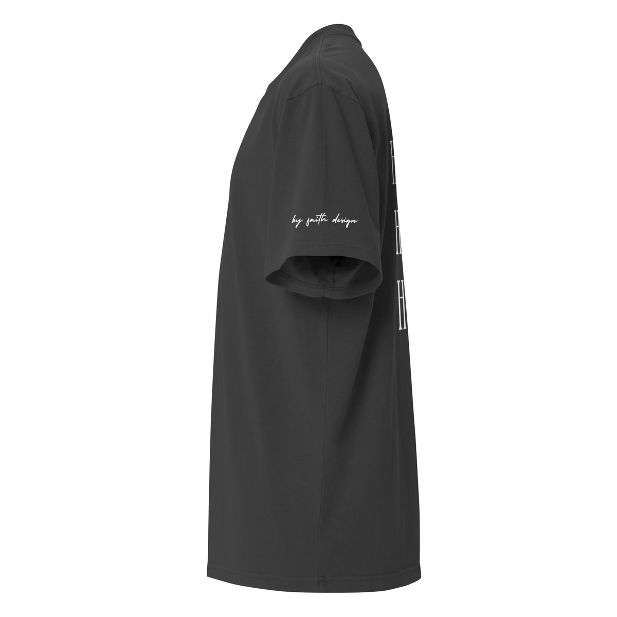 HOLY - Oversized faded tee (dark grey)