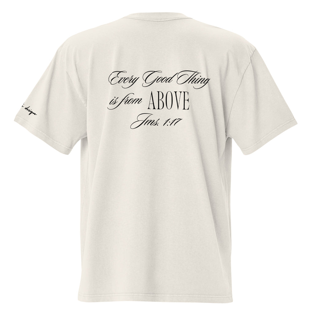 FROM ABOVE - Oversized faded tee (3 colours)