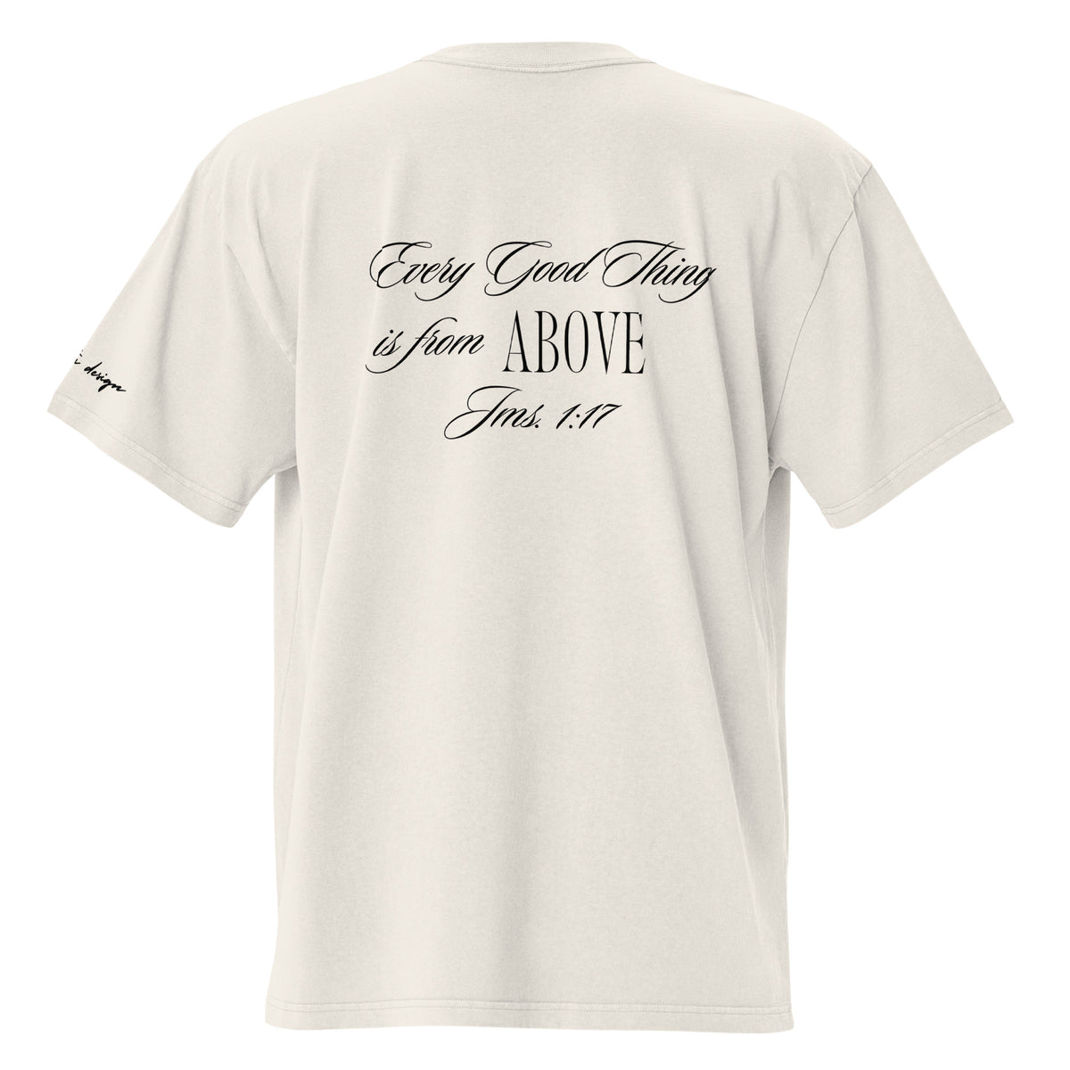FROM ABOVE - Oversized faded tee (3 colours)