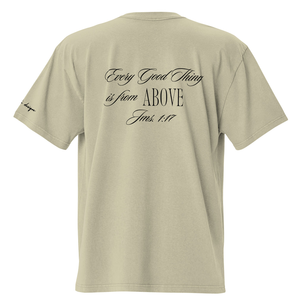 FROM ABOVE - Oversized faded tee (3 colours)