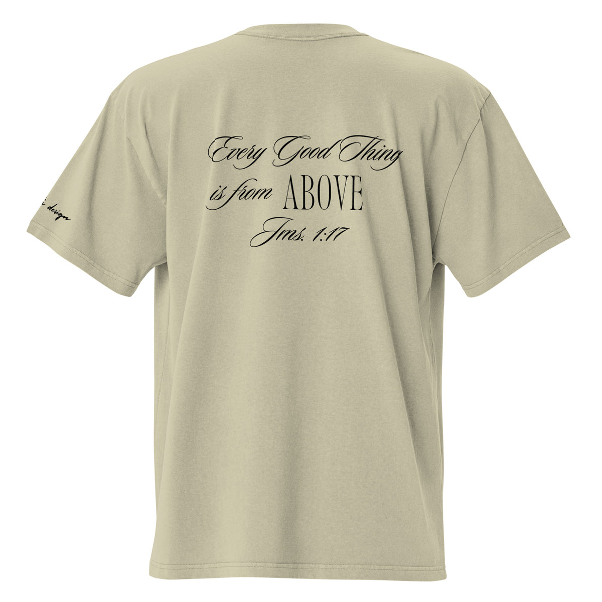 FROM ABOVE - Oversized faded tee (3 colours)