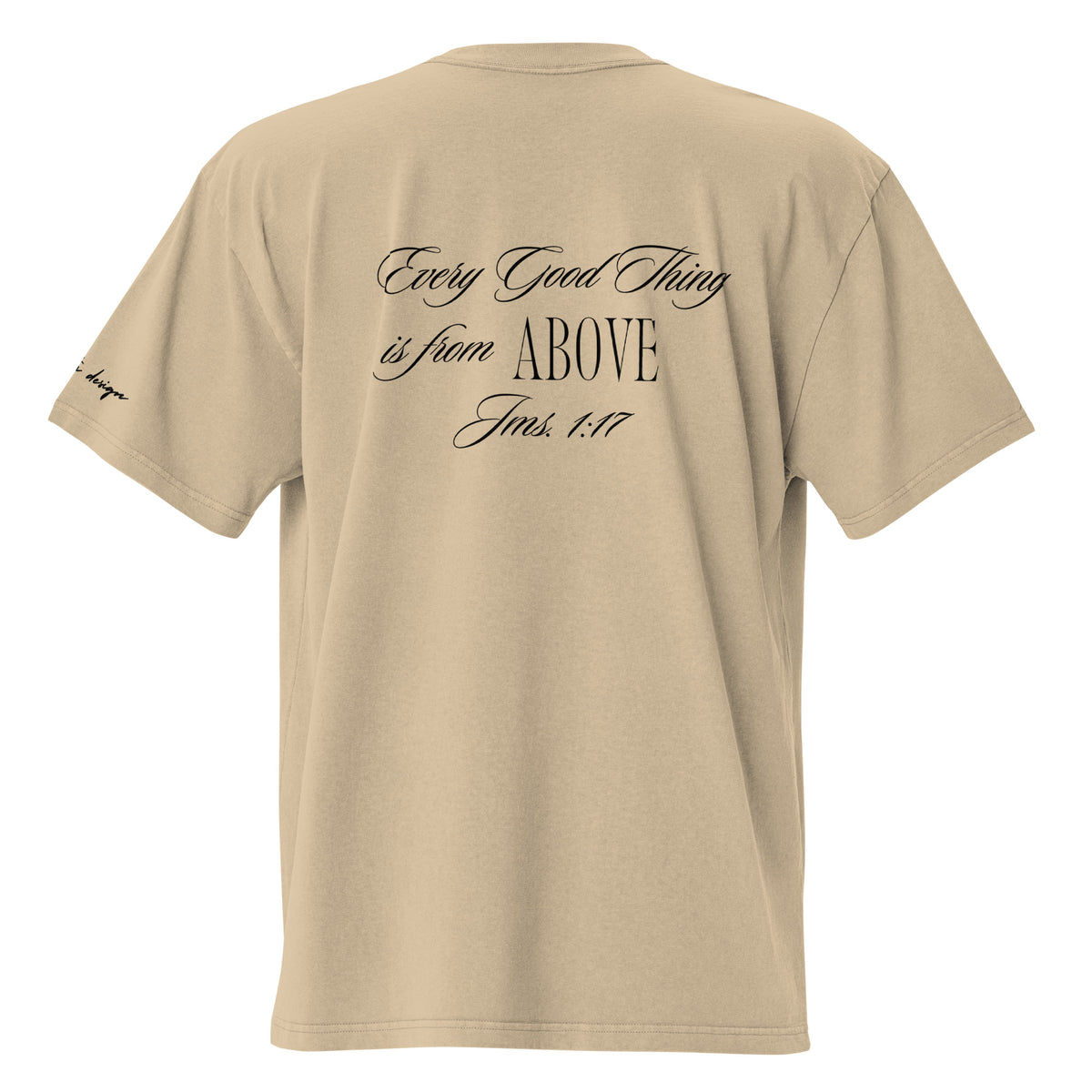 FROM ABOVE - Oversized faded tee (3 colours)
