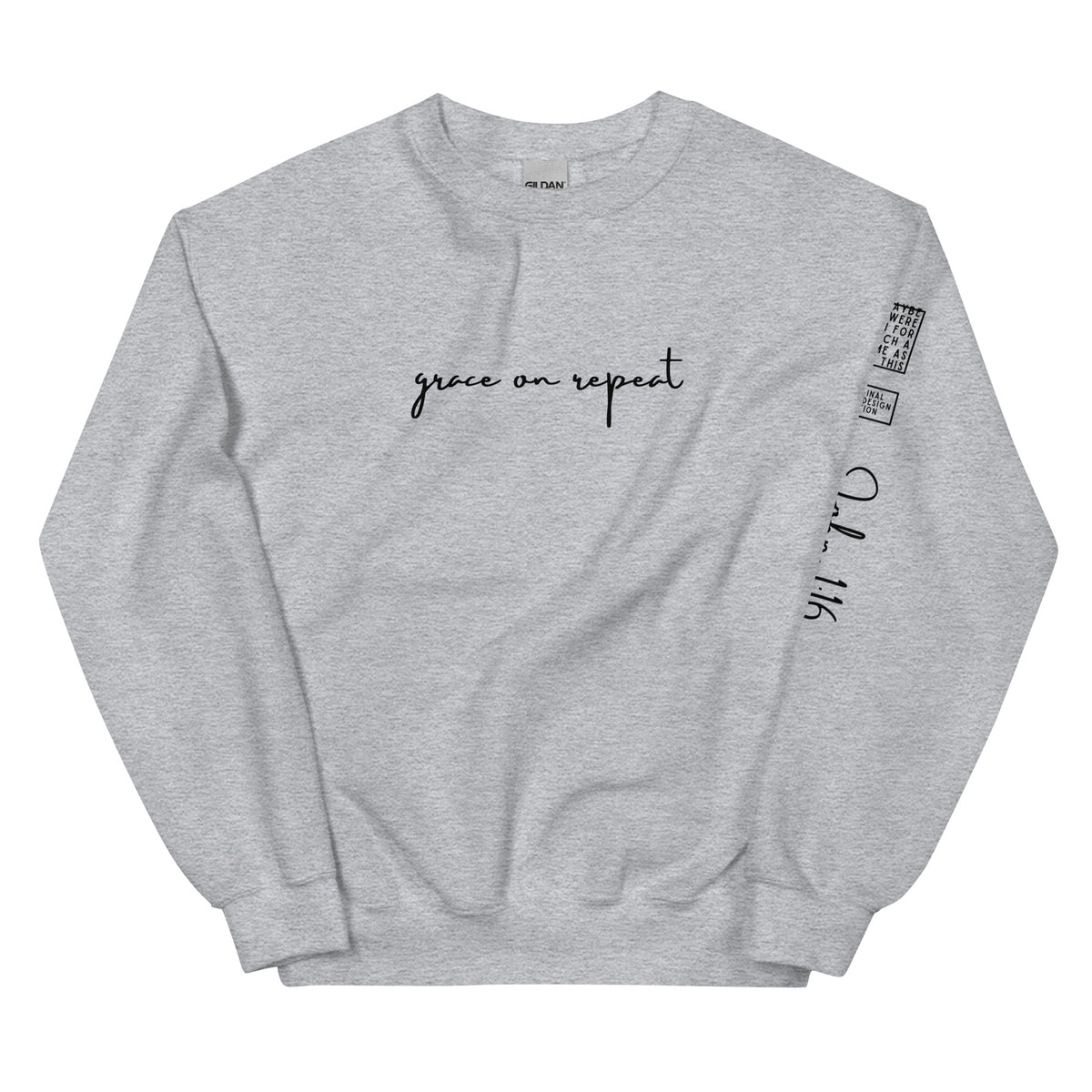 Grace on repeat - Sweatshirt (7 colours)