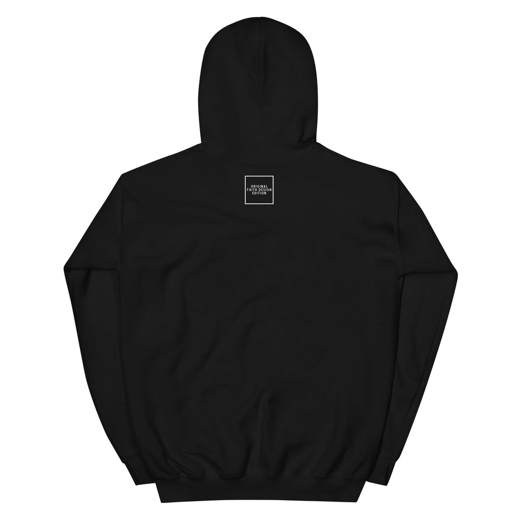 White cross - Cozy hoodie (5 colours)