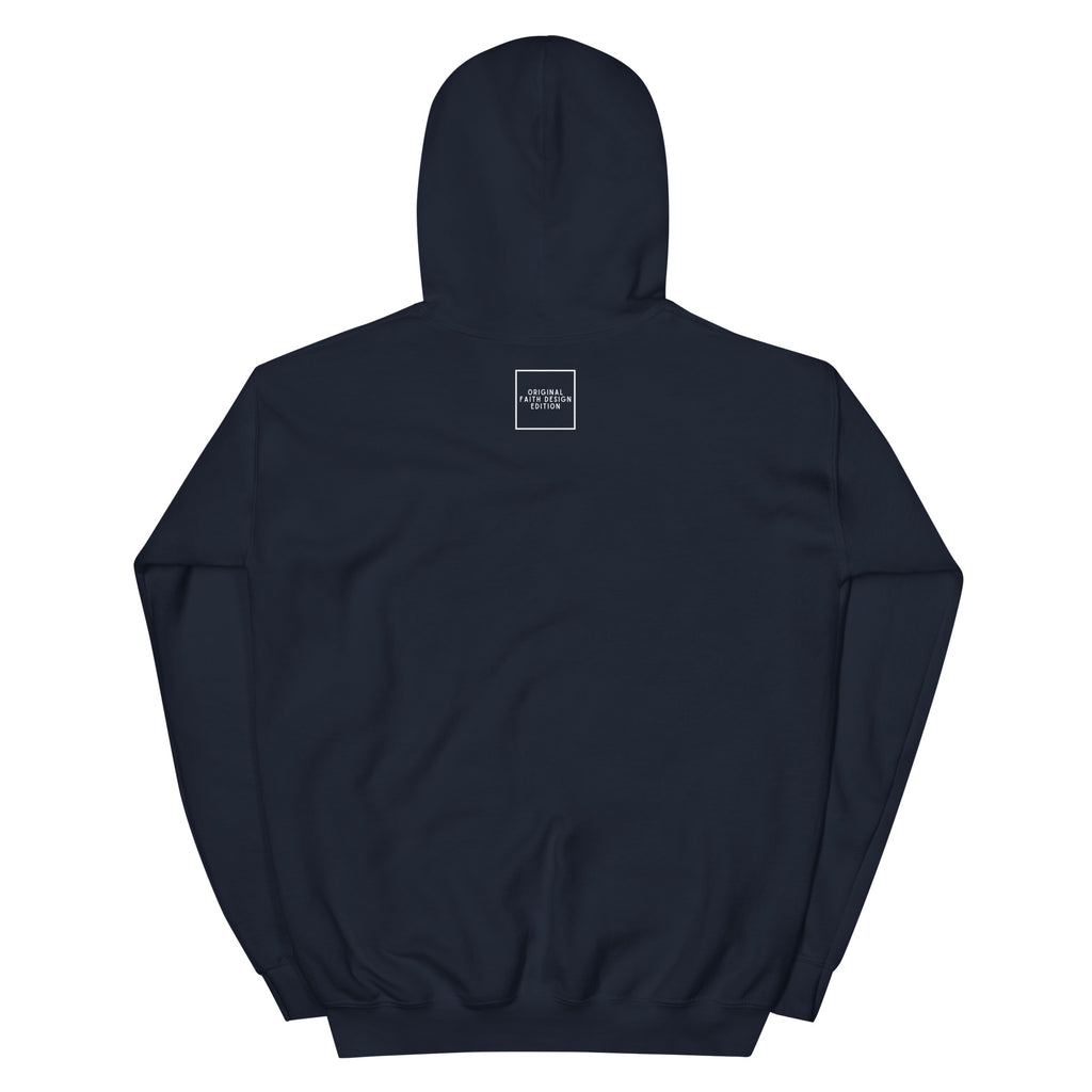 White cross - Cozy hoodie (5 colours)