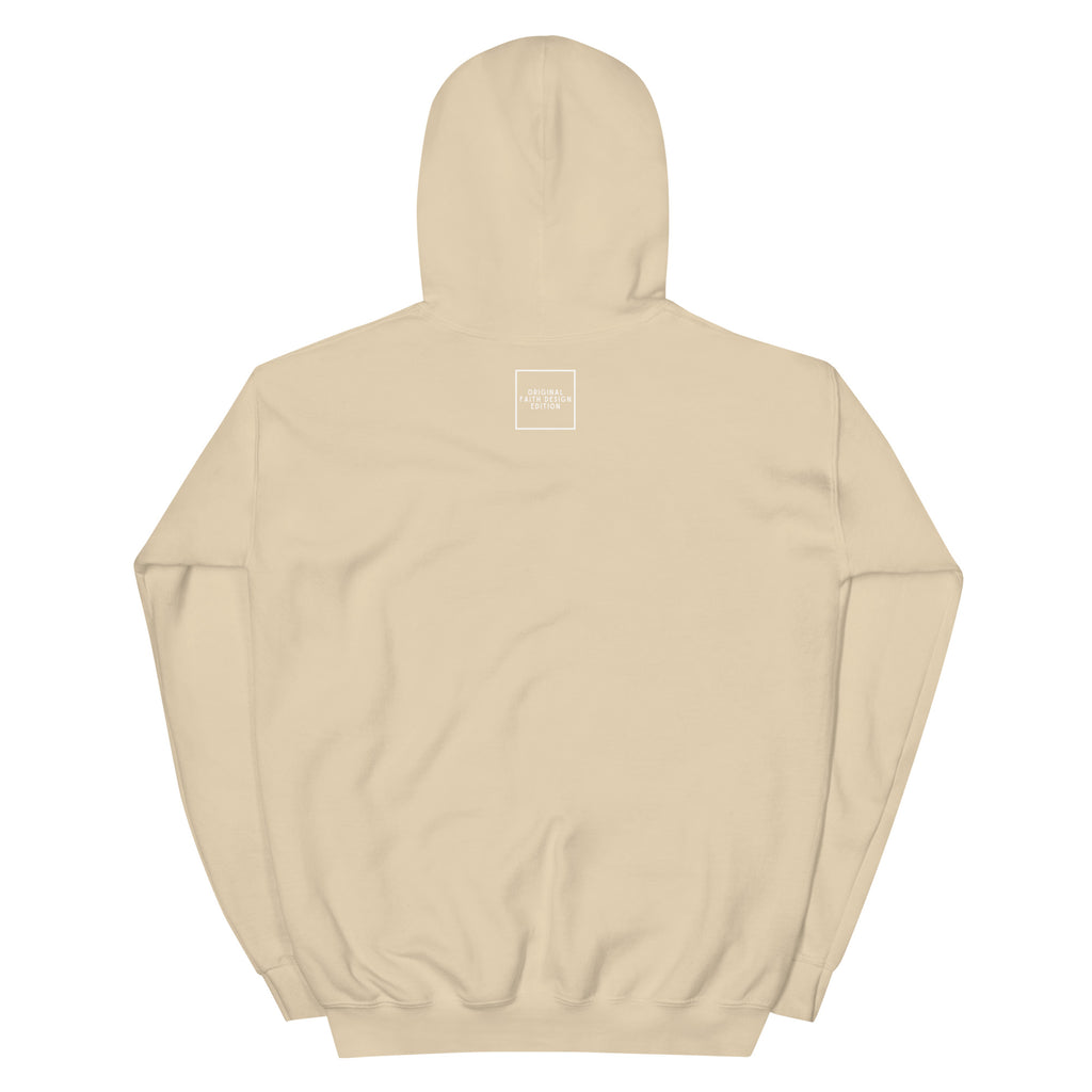 White cross - Cozy hoodie (5 colours)