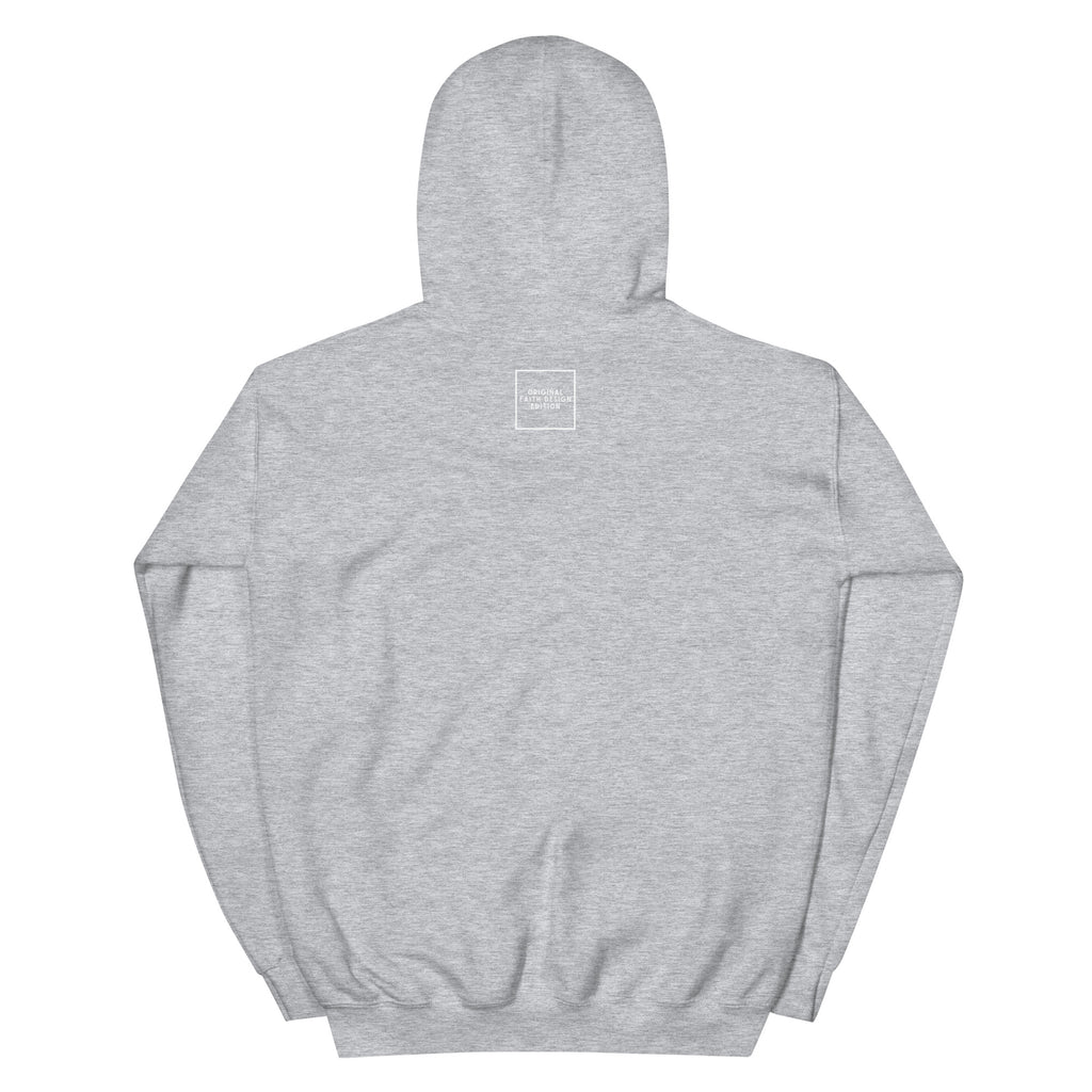 White cross - Cozy hoodie (5 colours)