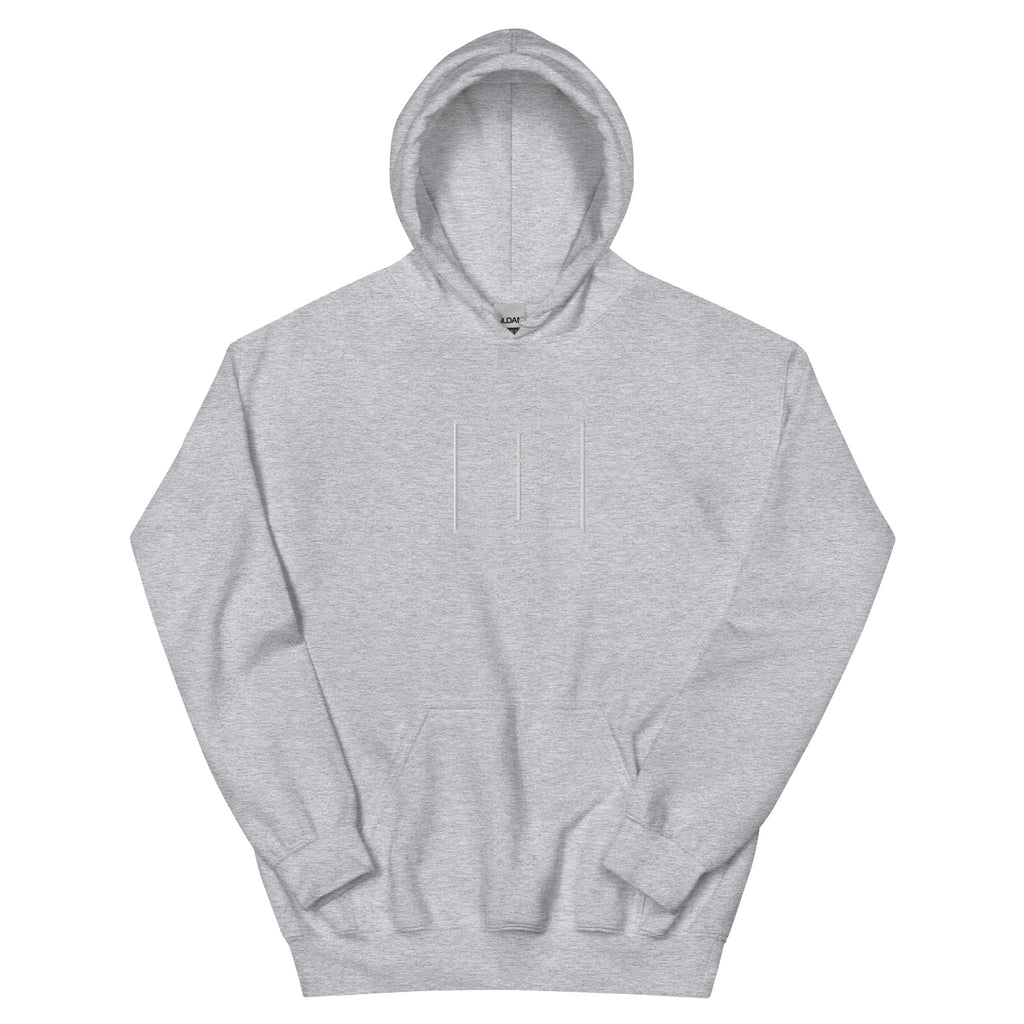 White cross - Cozy hoodie (5 colours)