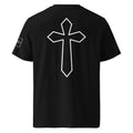 White cross - Unisex organic cotton tee (7 colours)