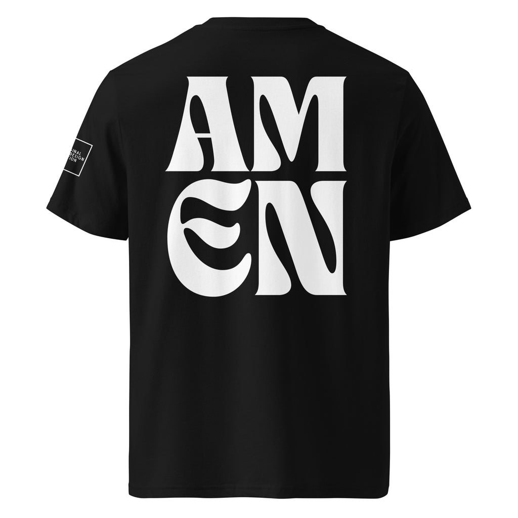AMEN - Unisex organic cotton tee (10 colours)