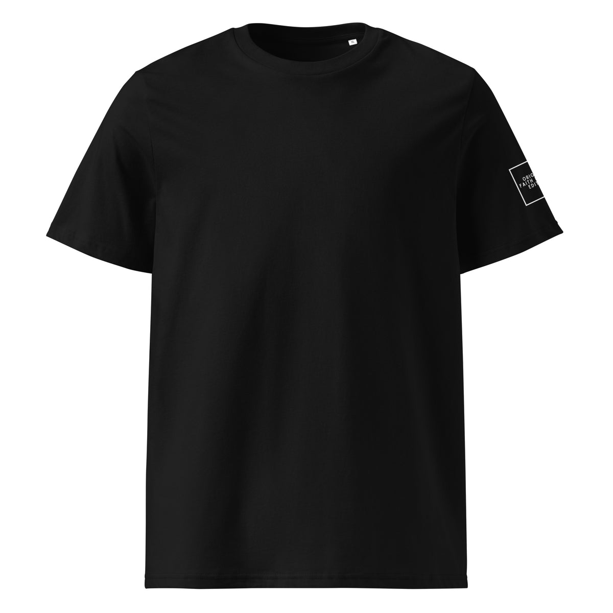 White cross - Unisex organic cotton tee (7 colours)