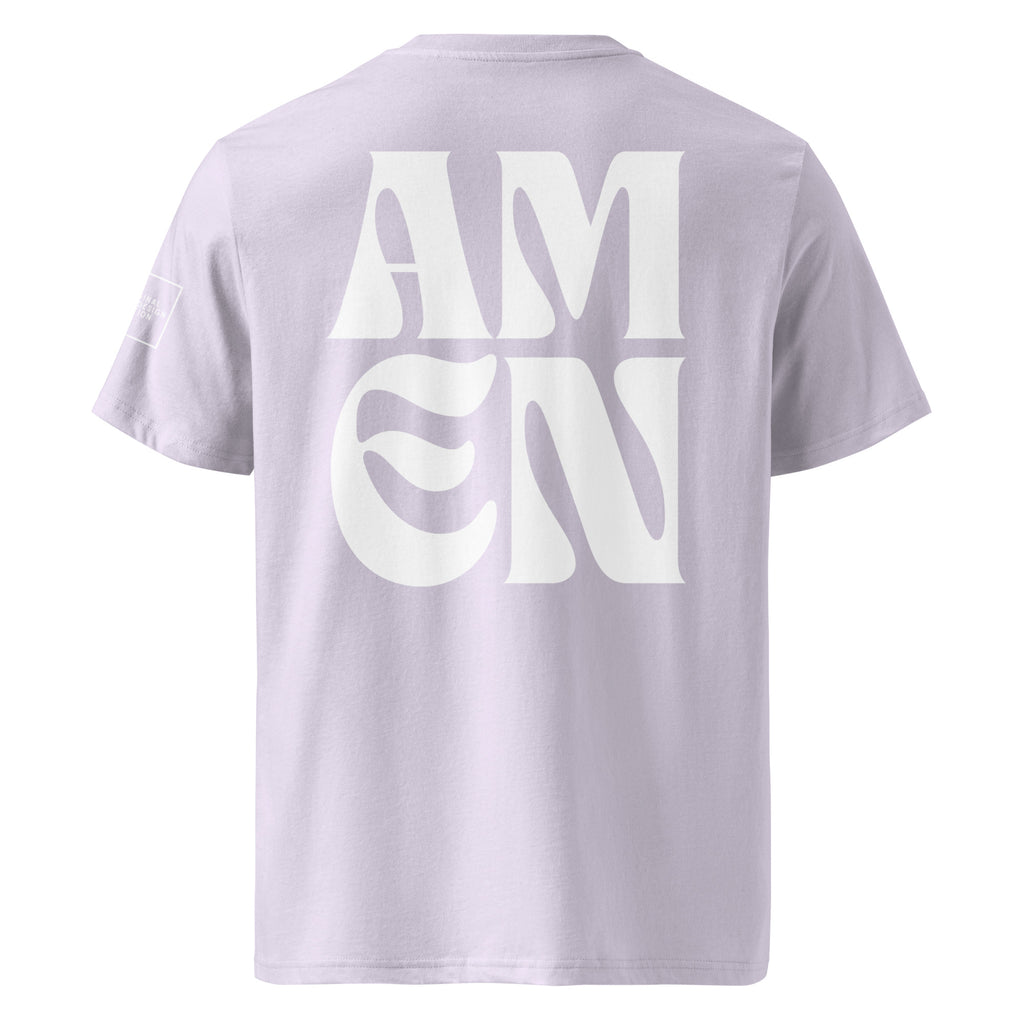 AMEN - Unisex organic cotton tee (10 colours)