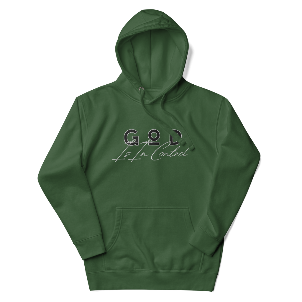 God is in control - Classic hoodie (8 colours)